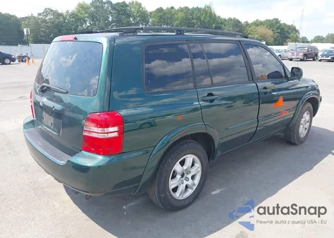2001 Toyota Highlander V6 z USA, uszkodzony, nr VIN JTEGF21A610011369